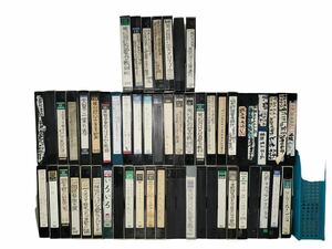 【静0518-43】ＶＨＳ ビデオテープ 録画済み ジャンク まとめ 使用済み 昭和 アニメ バラエティー 紅白 中古品 現状品 ビデオテープ