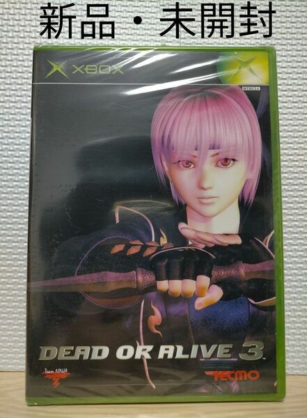 【新品】XBOX DEAD OR ALIVE 3 デッドオアアライブ3