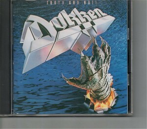 ks*ドッケン/Dokken「Tooth And Nail」/国内盤/'80s LAメタル名盤/テクニカルギター