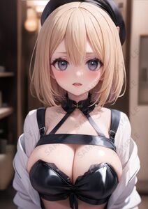 No.AR-0091 A4 アート ポスター 美少女 美女 高品質 イラスト 水着 制服 下着 女の子 かわいい 写真集 コスプレ セクシー 同人