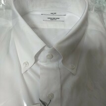 UNIQLO ユニクロ Super non Iron Slim FIT ベトナム製 ホワイト 白 Size XL Yシャツ 長袖 (AＹ)_画像9