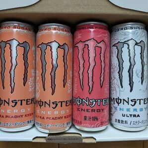 モンスターエナジー 4本 まとめ売り