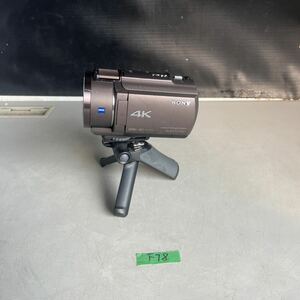 q F78 60サイズ発送　SONY FDR-AX40 4K 30x ビデオカメラ ソニー 中古 