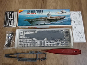 ニチモ ３０センチ シリーズ USS CVN-65 ニュー エンタープライズ 第3次 モーター付 Nichimo NEW ENTERPRISE 30cm scale PLASTIC MODEL