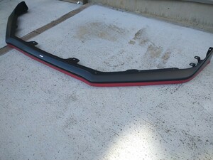 *BRZ ZC6 STI lip spoiler / red skirt lip previous term exclusive use (A type ~D type ) mud black painting *SG517CA100 excellent goods 