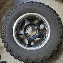 ジムニー タイヤ ホイールセット BFグッドリッチ 225/75R16 ジムニー ハードタックル ジムケンタック _画像4