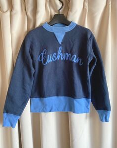 ★希少★美品★Cushman クッシュマン スウェット Sサイズ