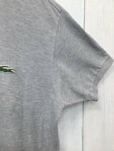 LACOSTE ラコステ コットン半袖ポロシャツ ポロシャツ 胸ロゴ サイズ4 メンズML 良品少汚れ_画像5