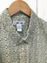CHERKEE アロハシャツ ハワイアン 総柄コットン半袖シャツ メンズXL 大きめ 良品綺麗 _画像3