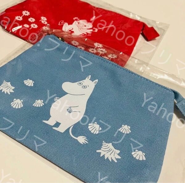 【新品未使用】ムーミン コスメポーチ 2点/非売品 限定品