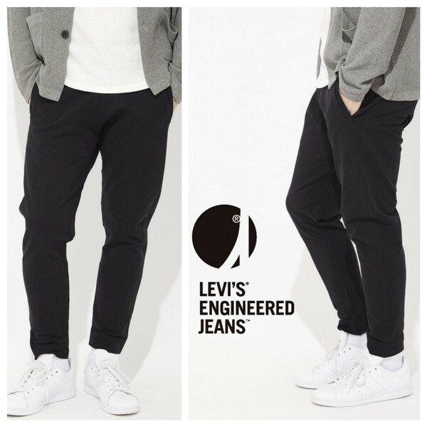 Levi’sリーバイス■エンジニアドEngineered Jeans LEJ テーパースウエットニットジョガーBLACK/M