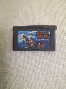 メタルスラッグアドバンス　ゲームボーイアドバンス GBA