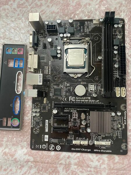 GIGABYTE マザーボードGA-H81M-D3V-JP　i3 4170