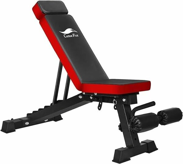 【未使用未開封】トレーニングベンチ マルチシットアップベンチ 折り畳み 可変式 フラットベンチ 角度調節簡単 腹筋 背筋 