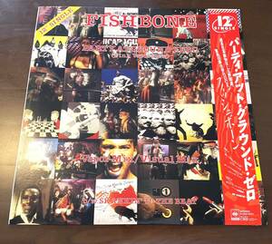 格安！帯付★国内盤　フィッシュボーン【FISHBONE】／パーティ・アット・グラウンド・ゼロ【PARTY AT GROUND ZERO】レコ番号：35129－25