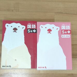 四谷大塚 予習シリーズ 国語 5年 上 書き込み無し