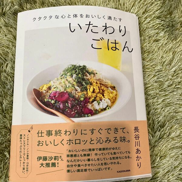 クタクタな心と体をおいしく満たすいたわりごはん 長谷川あかり／著