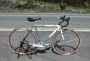 1 jpy ~ Bridgestone BRIDGESTONE road bike RADAC UV CLEAR SHIMANO 14 speed white color 5441