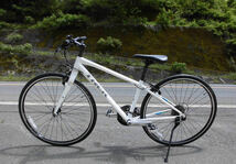 1円～トレック TREK クロスバイク FX SERIES 7.4 SHIMANO 27段 白色 5389_画像2