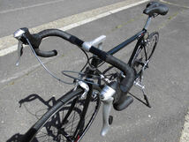 1円～ブリヂストン BRIDGESTONE ロードバイク ANCHOR RNC3 SHIMANO 18速 タイヤ新しい 緑色 5442_画像3