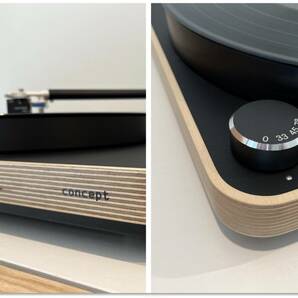 ☆ 【Clearaudio】Concept Wood MC Turntable (with UPGRADED Satisfy Black Tonearm)の画像4