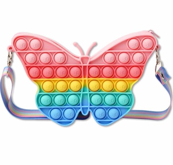 【新品・バッグタイプ】プッシュポップバブル　知育玩具　スクイーズ玩具