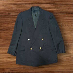 Burberrys Burberry z tailored jacket золотой кнопка темно-синий двойной 