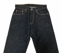 1188 美品◆Levi's リーバイス◆501 フィリピン製 03501-01 濃紺 デニム ジーンズ W30L36_画像4