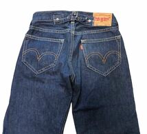 1129◆Levi's リーバイス◆902-10 TYPE-1 シンチバック 濃紺 デニム ジーンズ W32L31_画像5