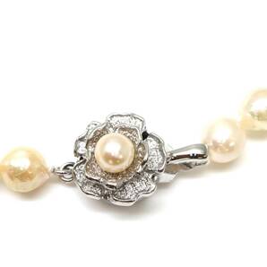 ◆アコヤ本真珠ネックレス/ 1 ◆M 約27.8g 約42.0cm 6.0-7.0.mm珠 pearl パール jewelry necklace ジュエリー DC0/DC0の画像6