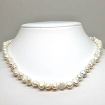 ◆本真珠ネックレス◆M 約31.6g 約42.0cm pearl パール jewelry necklace ジュエリー jewelry DA0/DA0_画像2