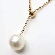 良質!!TASAKI(田崎真珠)◆K18 アコヤ本真珠ネックレス◆M 約2.3g 約45.5cm パール pearl necklace EA8/EA8_画像5