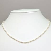 ◆アコヤ本真珠ケシパールネックレス◆M● 約3.9g 約41.0cm pearl パール jewelry necklace ジュエリー DC0/DC0_画像2