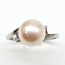 MIKIMOTO(ミキモト)◆K14 アコヤ本真珠リング◆M● 約2.3g 約10号 パール pearl ring指輪 jewelry DI6/EA2_画像2