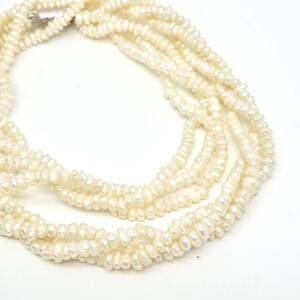 ◆本真珠ロングネックレス◆J 約68.6g 約65.0cm pearl パール jewelry necklace ジュエリー DA0/DB0