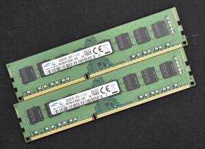 1 иен старт 8GB 2 листов комплект ( всего 16GB) PC3-12800 PC3-12800U DDR3-1600 240pin non-ECC Unbuffered DIMM 2Rx8 Samsung ( труба :SA5847-1(4E