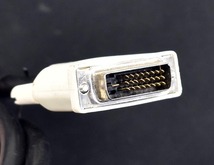 (送料無料) Dual Link DVI モニターケーブル 1.8M (DVI-D:DVI-D デュアルリンク) DELL P/N:X058C 180センチ (管:DL20 x1s_画像3