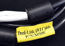 (送料無料) Dual Link DVI モニターケーブル 1.8M (DVI-D:DVI-D デュアルリンク) DELL P/N:X058C 180センチ (管:DL20 x1s_画像2