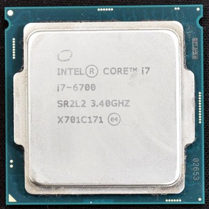 Intel Core i7-6700 SR2L2 LGA1151 Socket1151 Skylake-S TDP 65W (動作確認済 中古品) (管:PCC1