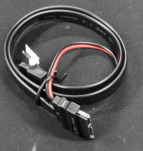 ( unused goods ) Slimline SATA power supply conversion set connector data cable 40cm power supply 15cm Bulk goods ( tube :CS0X x3E