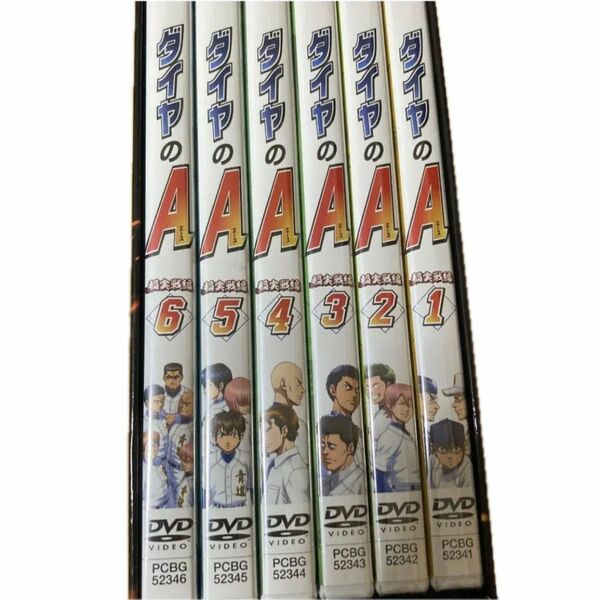 ダイヤのA(エース) 稲実戦編 Vol.1～6 DVD SECOND season 収納BOXつき