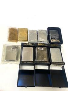 ジッポー ZIPPO SOLID BRASS BEGUN TO BURN オイルライター まとめセット 喫煙グッズ 喫煙具 動作未確認 mt041701