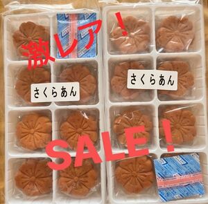 赤字SALE！さくらあんカステラまんじゅうアウトレット８個入り2袋