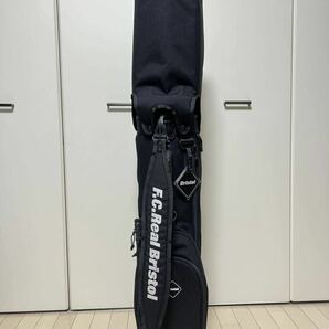 未使用 23SS F.C.Real Bristol GOLF BAG BLACK FCRB-230126 キャディバッグ ゴルフバッグ ブリストル 黒 の画像2