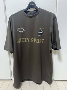 試着のみ 23AW F.C.Real Bristol JAZZY SPORT SS GAME SHIRT BROWN/M ゲーム FCRB-232119 ブリストル Tシャツ 半袖