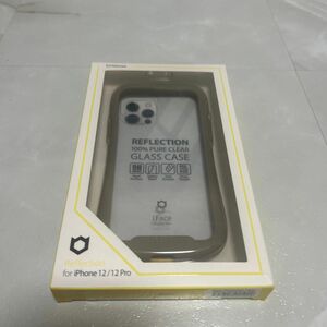 iPhoneケース12/12Pro専用 iFaceケースグレー(?)