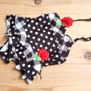 *美品!女の子absorbaワンピース水着12Mサイズ90センチくらい*