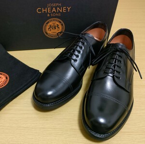 新品 Joseph Cheaney Shelby UK8.5F チーニー シェルビー 27.0cm ケンゴン