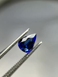 スリランカ加熱ブルーサファイア0.97ct ローヤルブルーラトゥナプラマイニング2024年