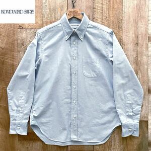 INDIVIDUALIZED SHIRTS インディヴィジュアライズドシャツ USA製 ボタンダウンシャツ 16-33 サックスブルー BEAMS取扱